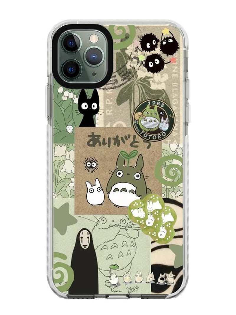Ghibli Phone Case Totoro & No-Face Aesthetic Phone Case Compatible with Iphone X, 11, 12, 13, 14, 15 & More – Check Our Available Sizes.