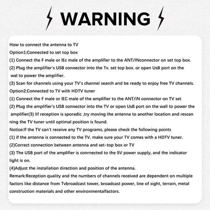 Indoor TV Antenna, 360° Signal Reception Digital Antenna, TV Antenna for Smart TV & Old TV, Audio & Video Accessories, Boyfriend Gift, TV Cable, for Wireless HDMI Transmitter Receiver, for HDMI Connector